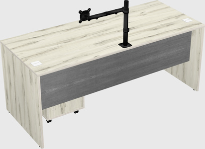 Rectangular desk