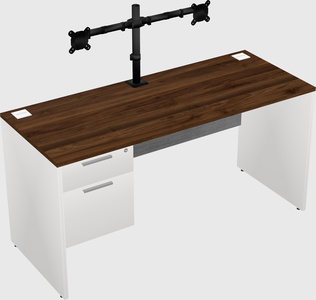 Rectangular desk