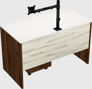 Rectangular desk