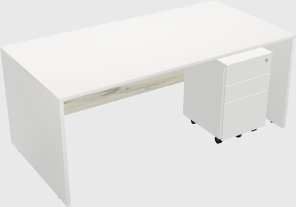 Rectangular desk