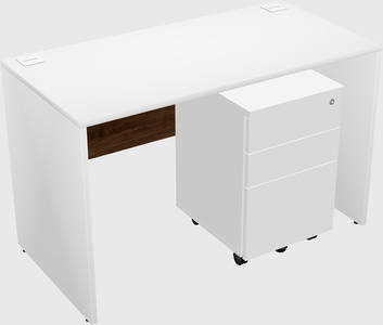 Rectangular desk