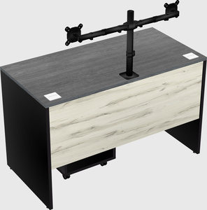 Rectangular desk