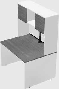 Rectangular desk