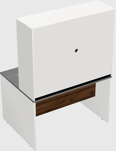 Rectangular desk