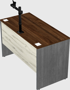 Rectangular desk