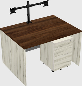 Rectangular desk