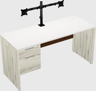 Rectangular desk