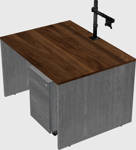 Rectangular desk