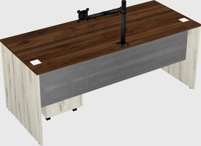 Rectangular desk