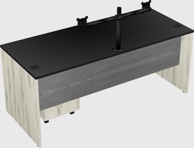 Rectangular desk