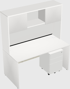 Rectangular desk