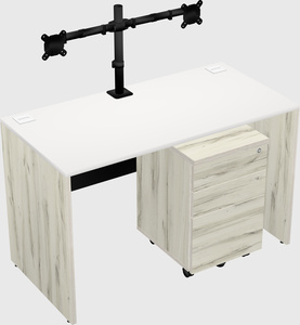 Rectangular desk
