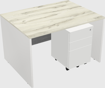 Rectangular desk