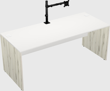 Rectangular desk