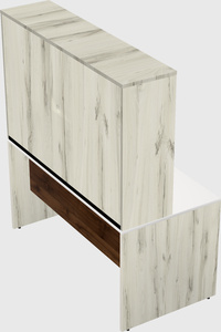 Rectangular desk
