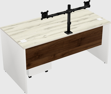 Rectangular desk