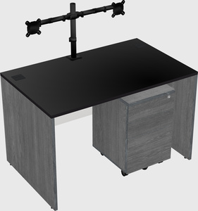 Rectangular desk