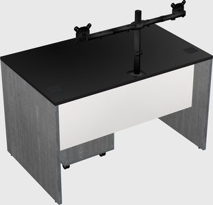 Rectangular desk