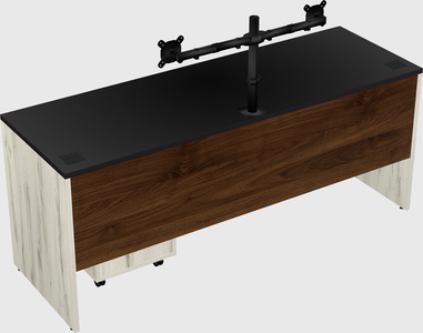 Rectangular desk