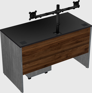 Rectangular desk