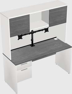 Rectangular desk