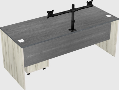 Rectangular desk