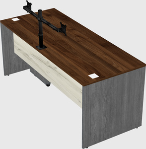 Rectangular desk