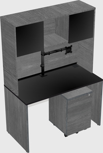Rectangular desk