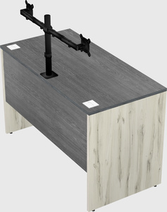 Rectangular desk
