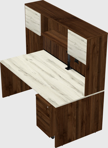 Rectangular desk