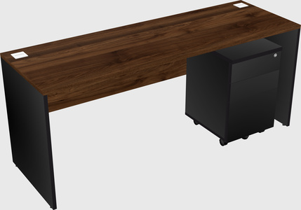 Rectangular desk