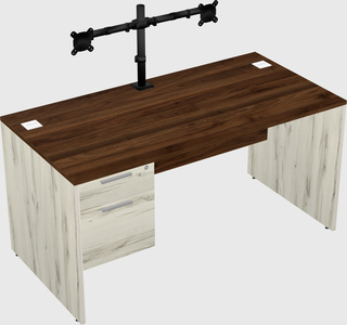 Rectangular desk