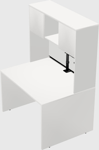 Rectangular desk