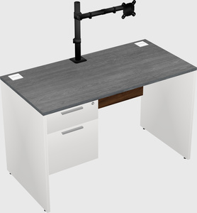 Rectangular desk