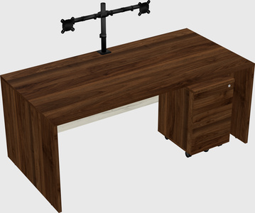 Rectangular desk