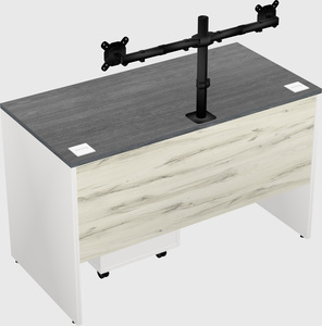 Rectangular desk