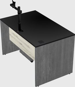 Rectangular desk