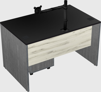 Rectangular desk