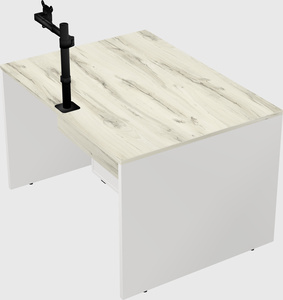 Rectangular desk