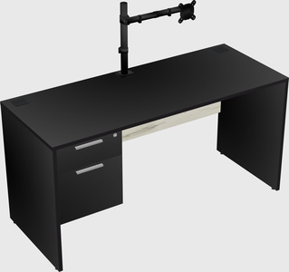 Rectangular desk