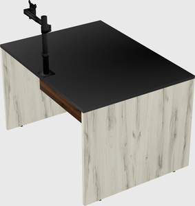 Rectangular desk