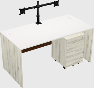 Rectangular desk