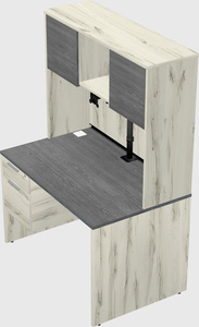 Rectangular desk