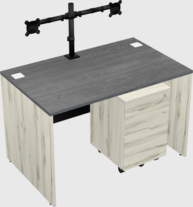 Rectangular desk