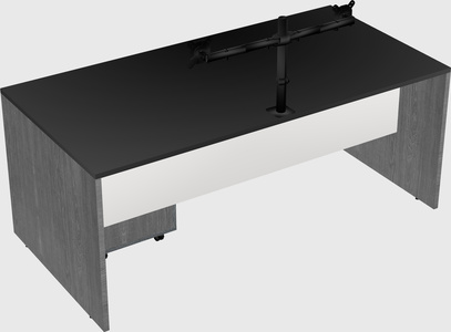 Rectangular desk