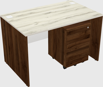 Rectangular desk