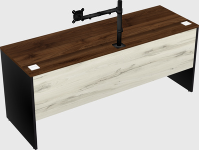 Rectangular desk
