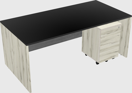Rectangular desk