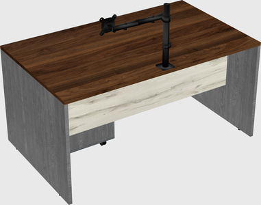 Rectangular desk