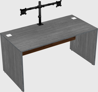 Rectangular desk